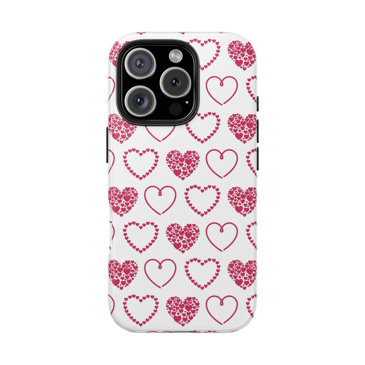Romantic Heart Cluster iPhone Case - BOGO Cases