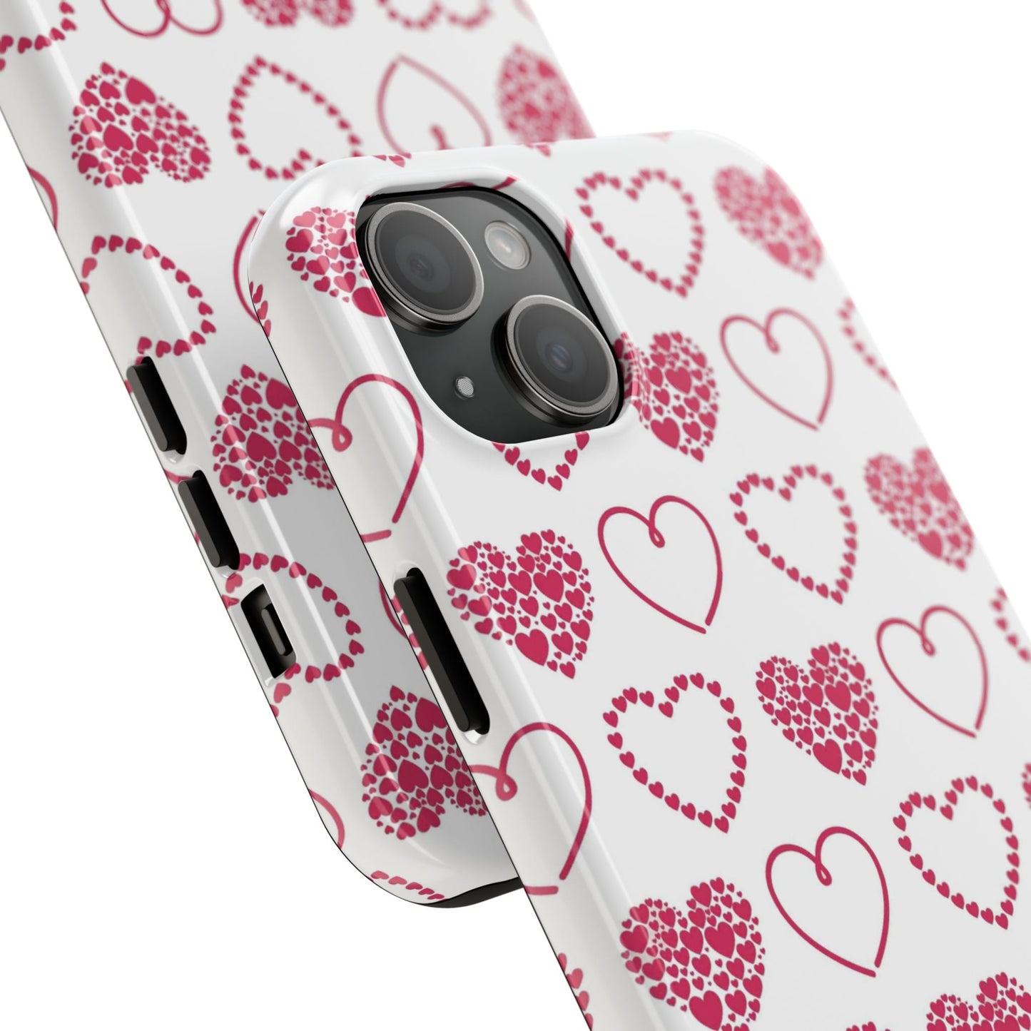Romantic Heart Cluster iPhone Case - BOGO Cases
