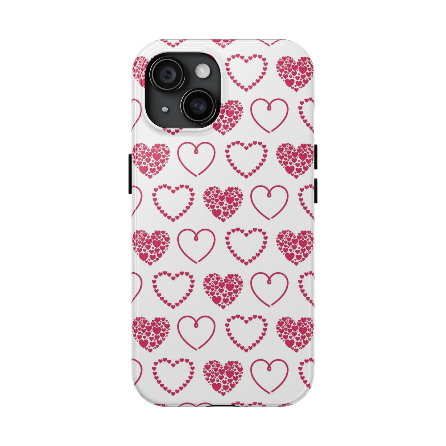 Romantic Heart Cluster iPhone Case - BOGO Cases