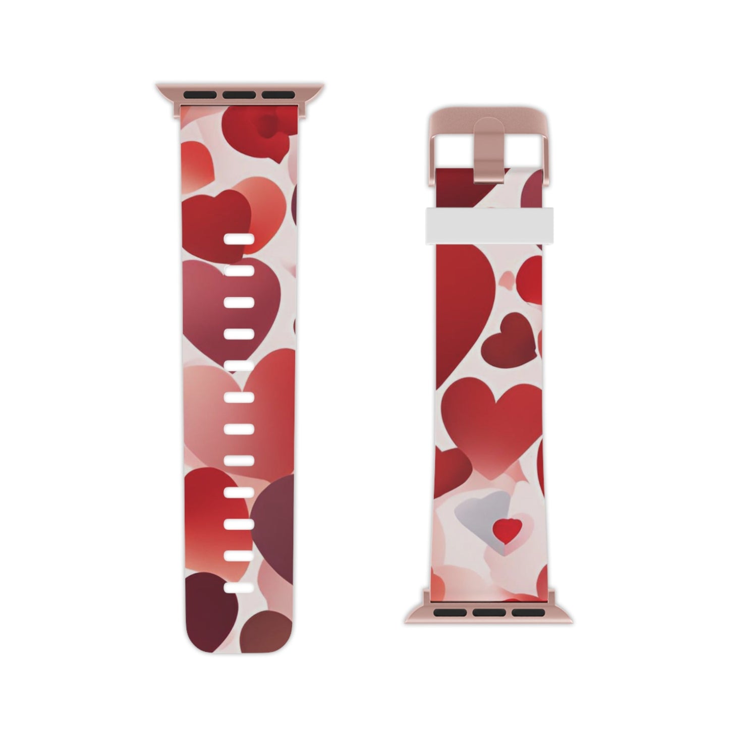 Romantic Red Heart Apple Watch Band - BOGO Cases