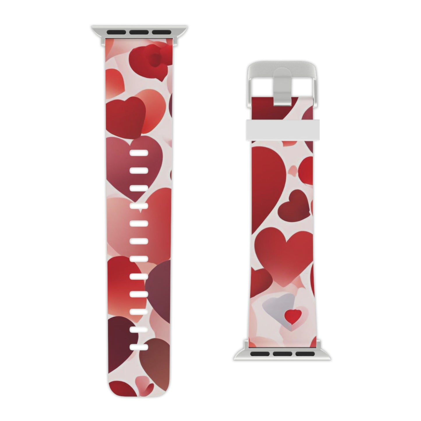 Romantic Red Heart Apple Watch Band - BOGO Cases