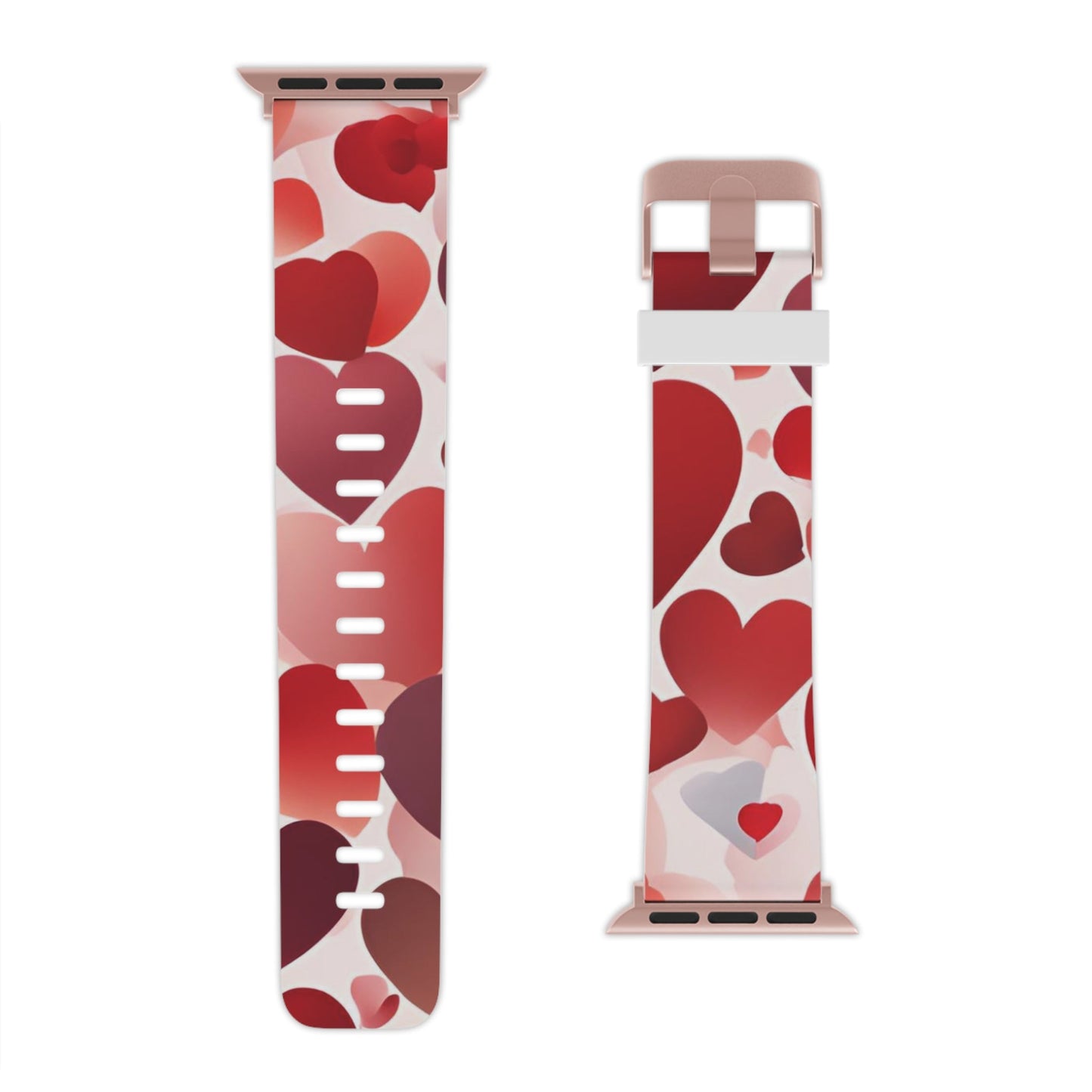 Romantic Red Heart Apple Watch Band - BOGO Cases