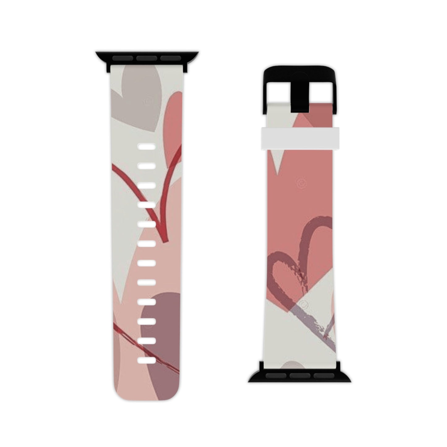 Romantic Red Hearts Apple Watch Band - BOGO Cases