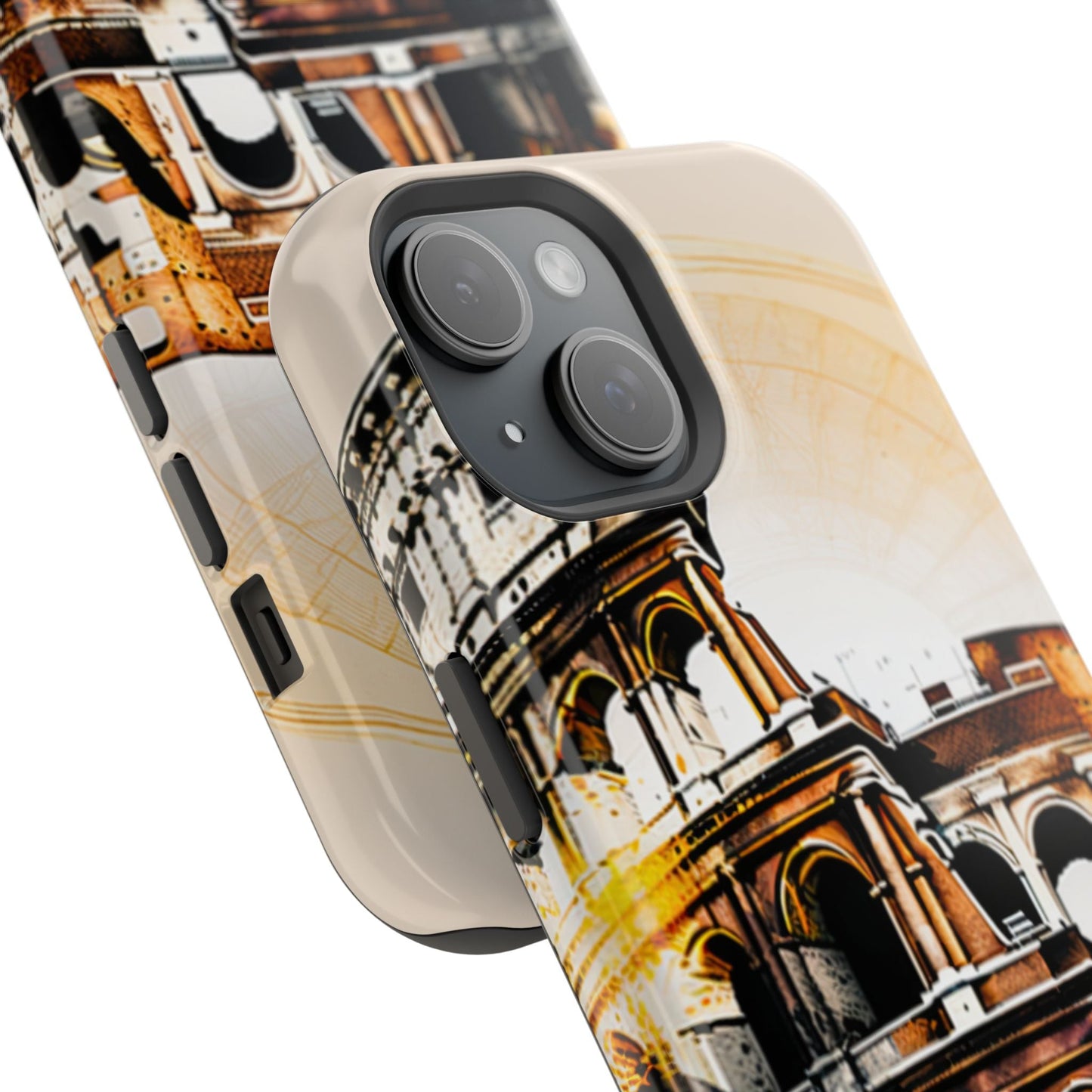 Rome Colosseum MagSafe iPhone Case - Italian Landmark with Wireless Charging Compatibility - BOGO Cases