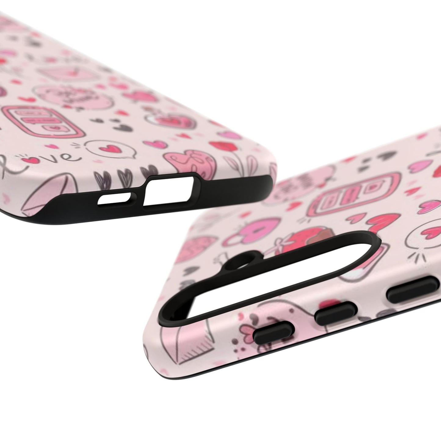 Samsung Galaxy Case: Playful Valentine's Day Icons Case - BOGO Cases