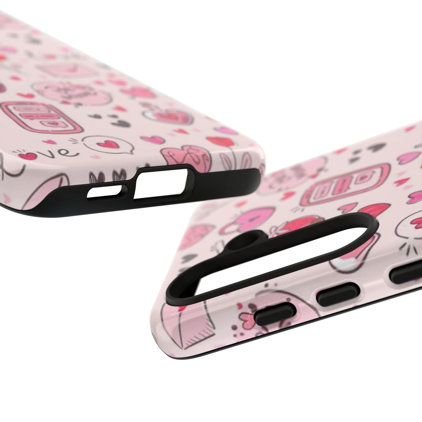 Samsung Galaxy Case: Playful Valentine's Day Icons Case - BOGO Cases
