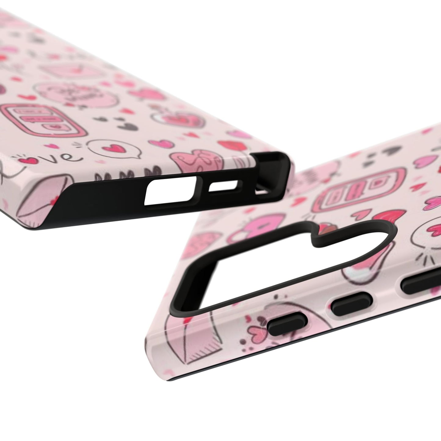 Samsung Galaxy Case: Playful Valentine's Day Icons Case - BOGO Cases