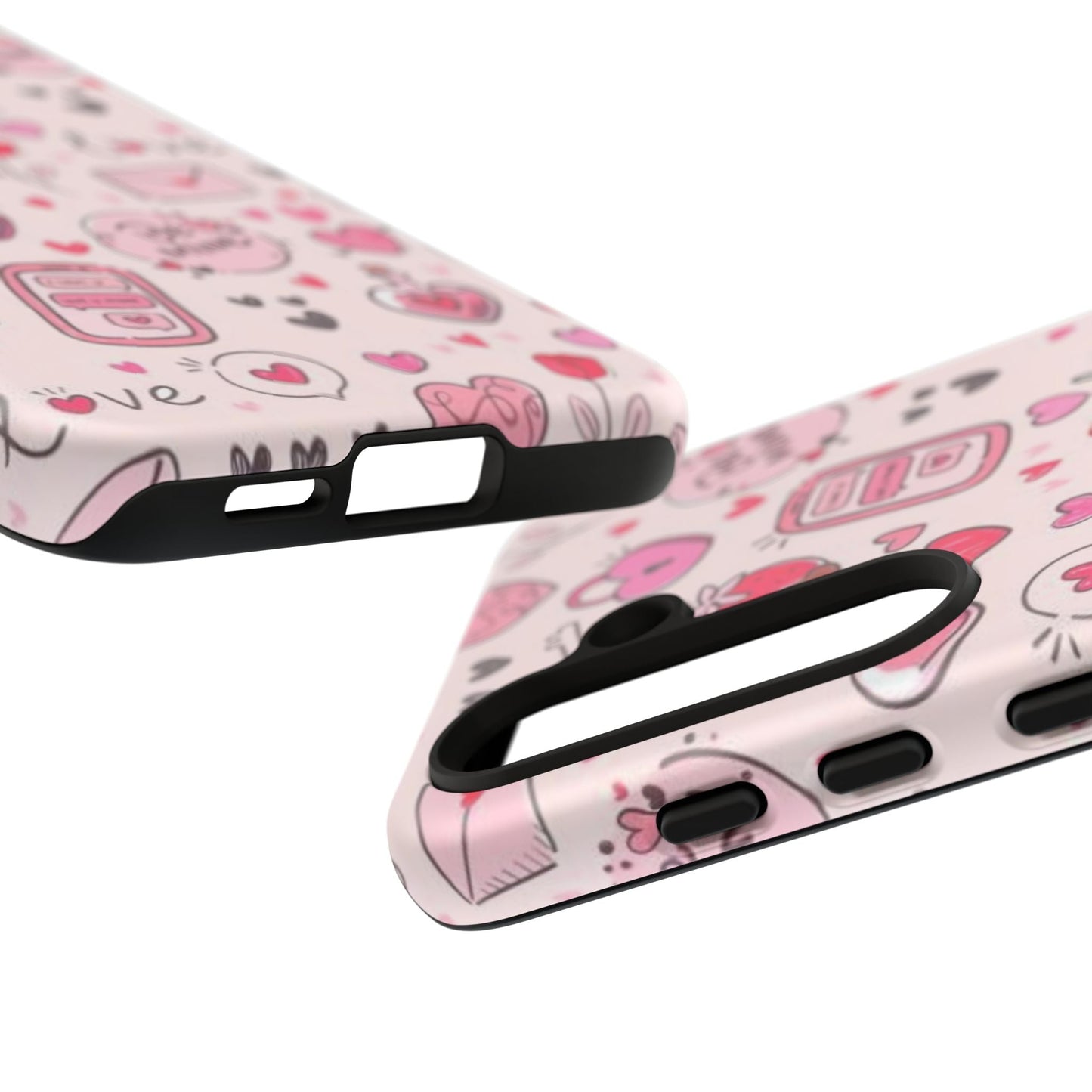 Samsung Galaxy Case: Playful Valentine's Day Icons Case - BOGO Cases