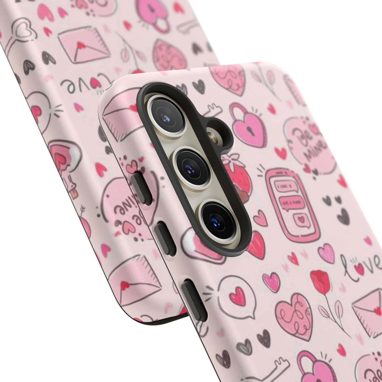 Samsung Galaxy Case: Playful Valentine's Day Icons Case - BOGO Cases