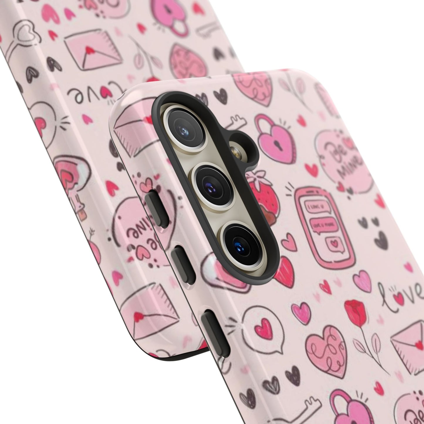Samsung Galaxy Case: Playful Valentine's Day Icons Case - BOGO Cases