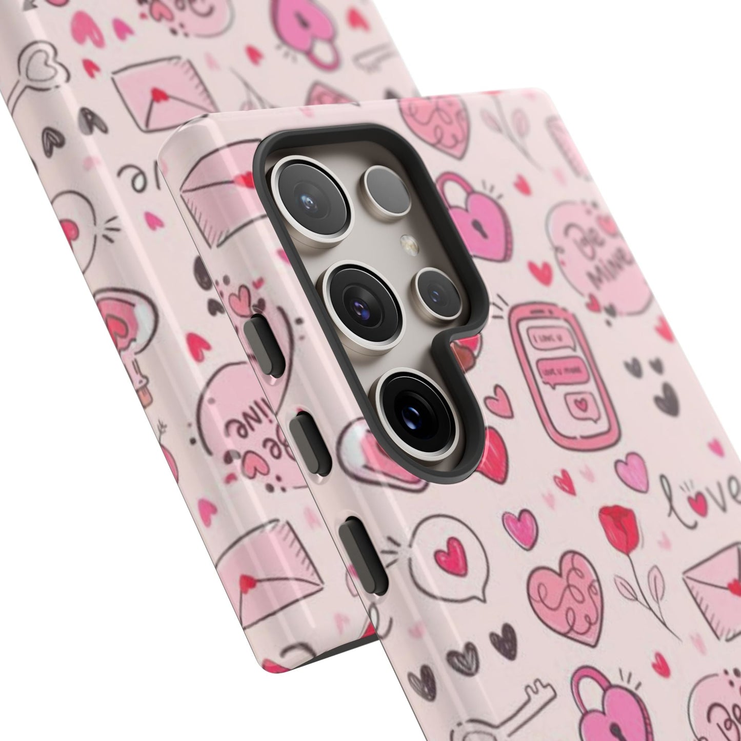 Samsung Galaxy Case: Playful Valentine's Day Icons Case - BOGO Cases