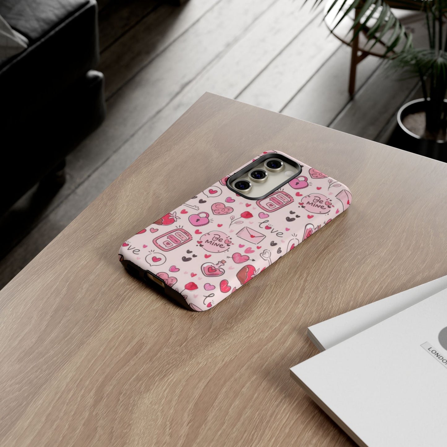 Samsung Galaxy Case: Playful Valentine's Day Icons Case - BOGO Cases