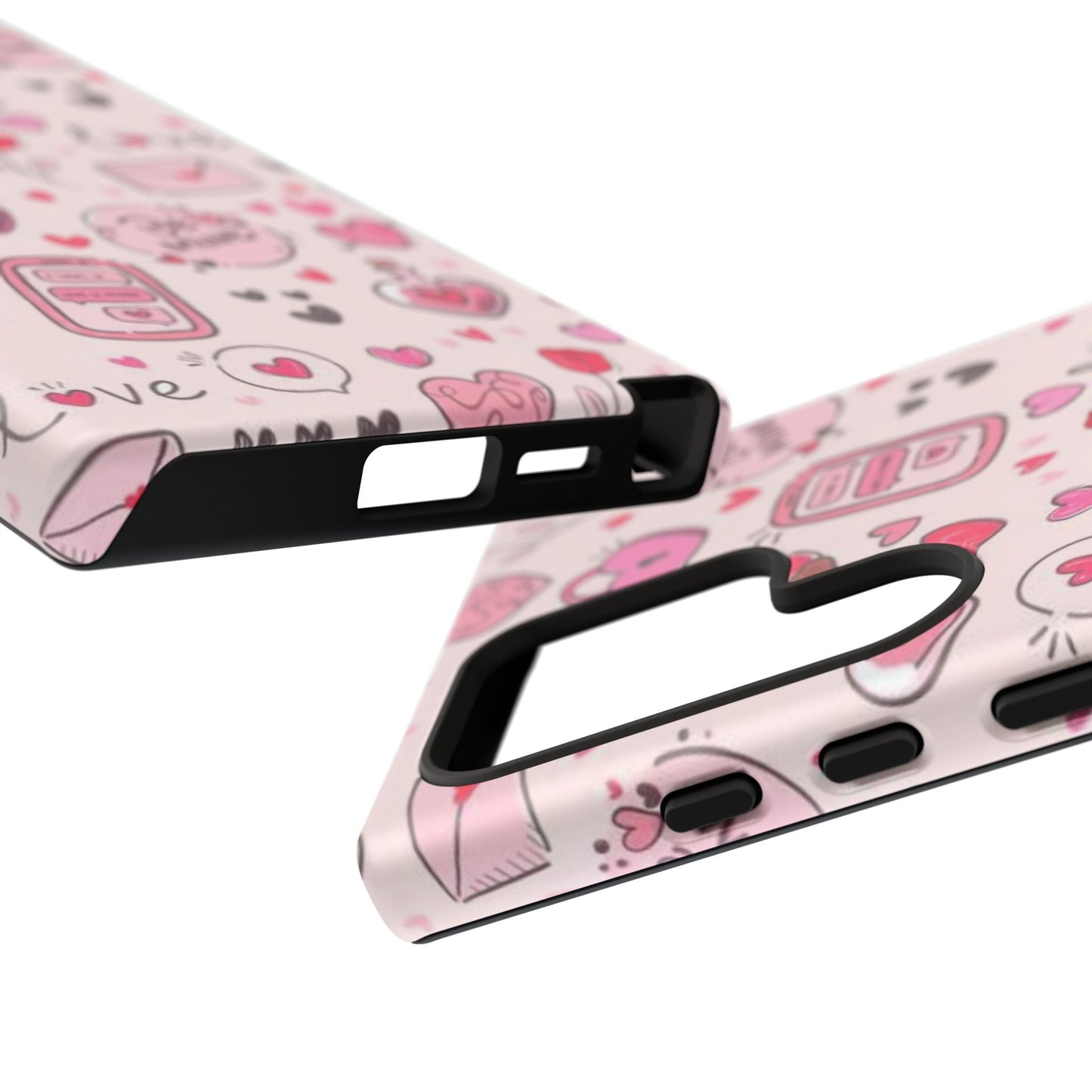 Samsung Galaxy Case: Playful Valentine's Day Icons Case - BOGO Cases