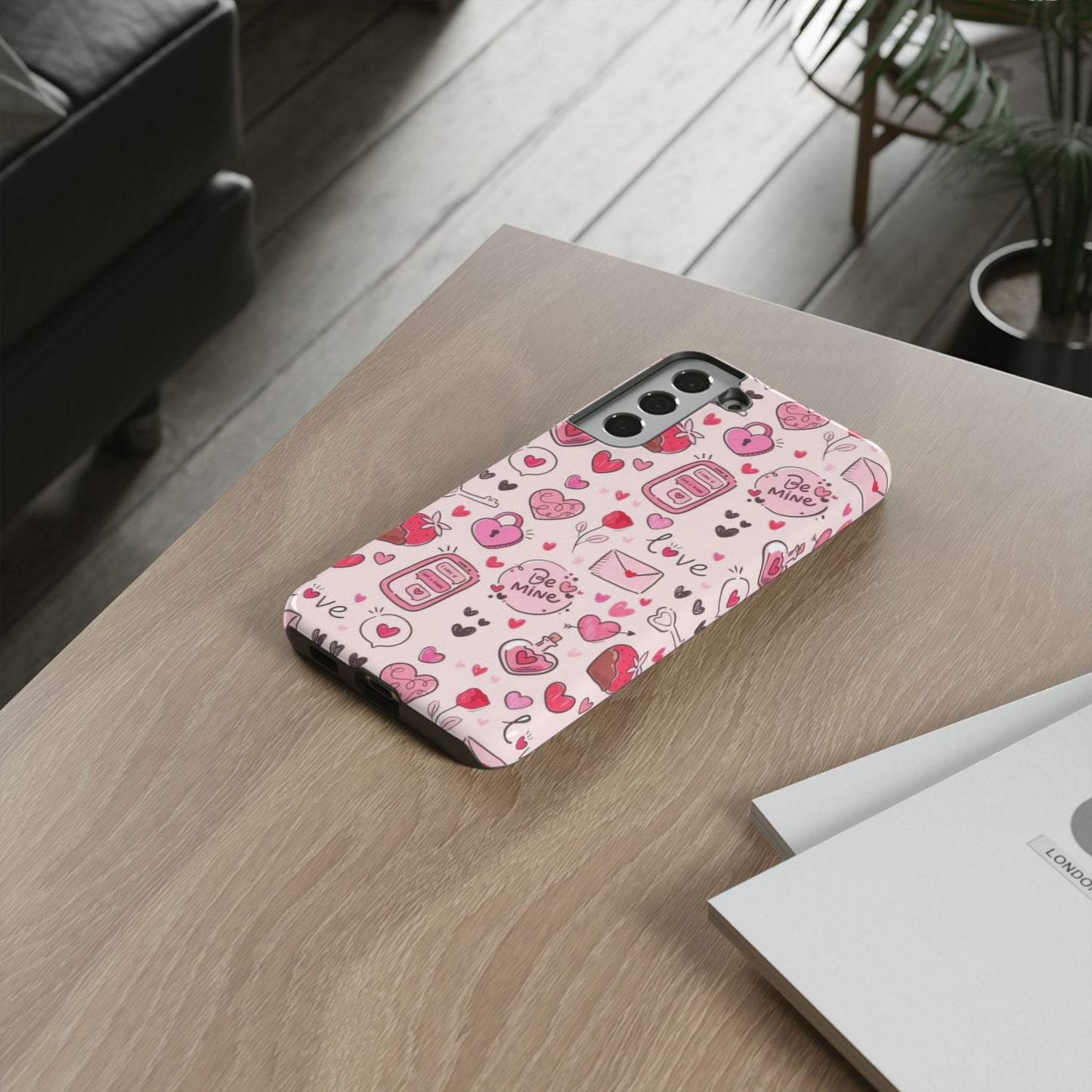 Samsung Galaxy Case: Playful Valentine's Day Icons Case - BOGO Cases