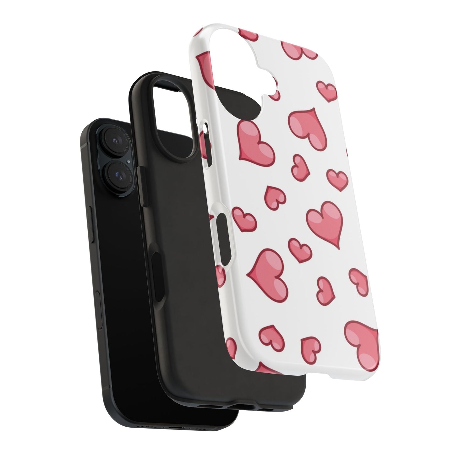 Scattered Hearts iPhone Case - BOGO Cases