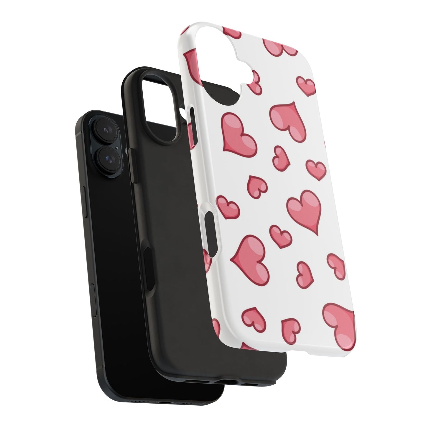 Scattered Hearts iPhone Case - BOGO Cases