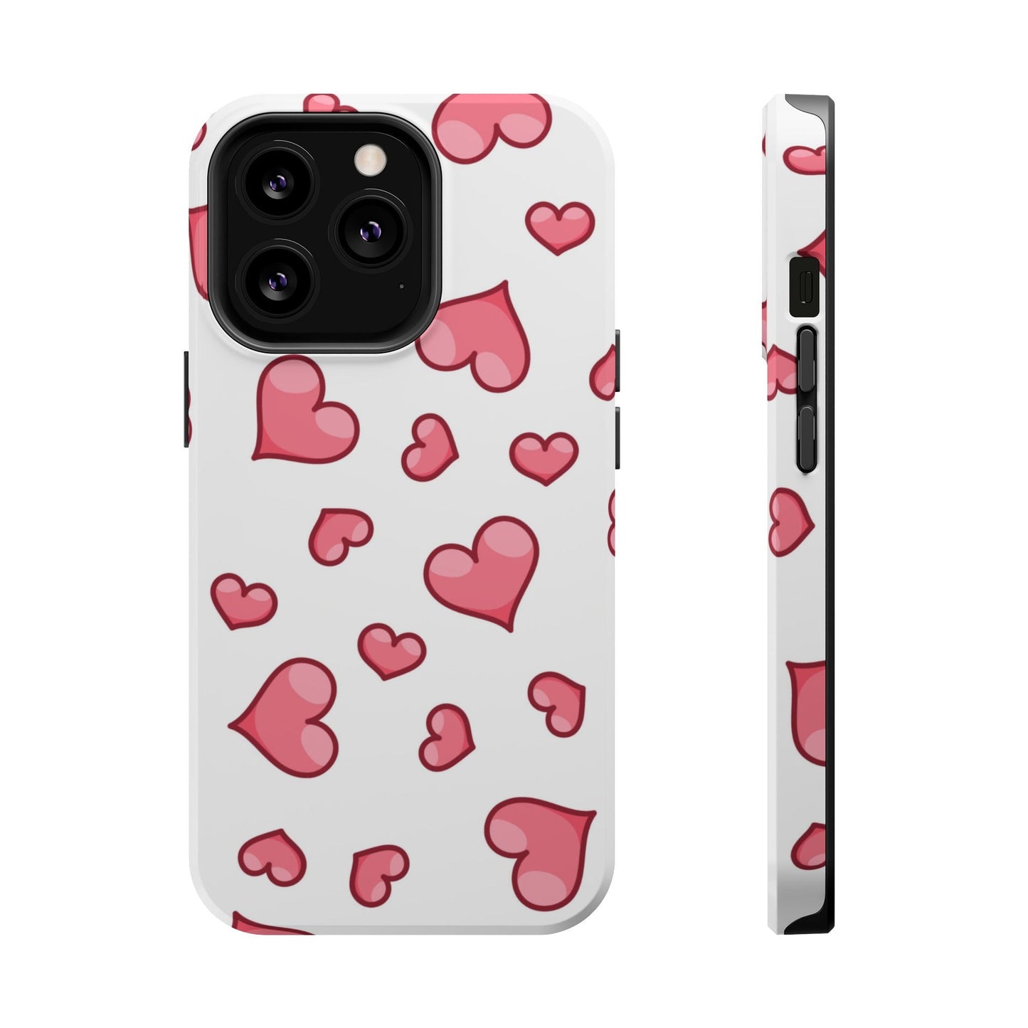 Scattered Hearts MagSafe iPhone Case - BOGO Cases