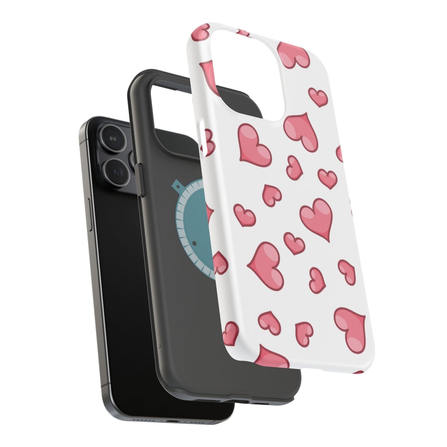 Scattered Hearts MagSafe iPhone Case - BOGO Cases