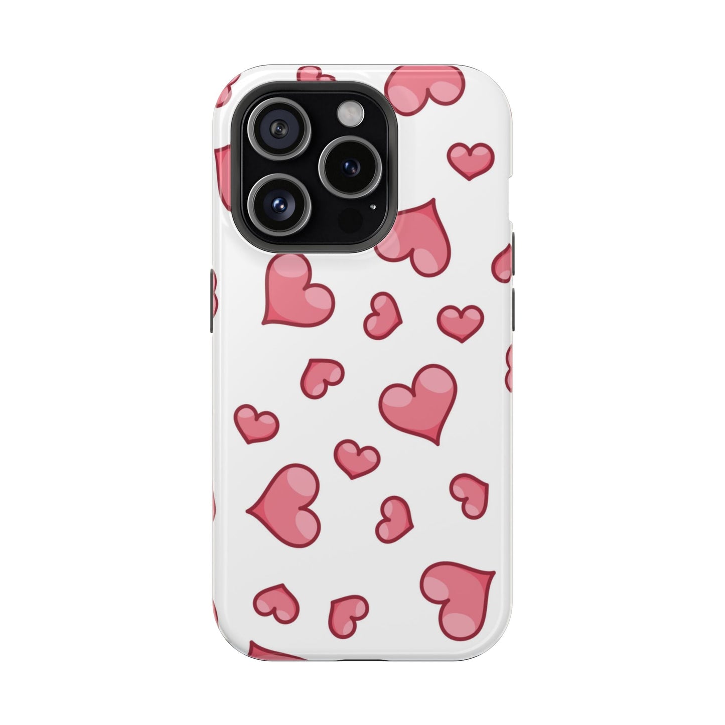 Scattered Hearts MagSafe iPhone Case - BOGO Cases