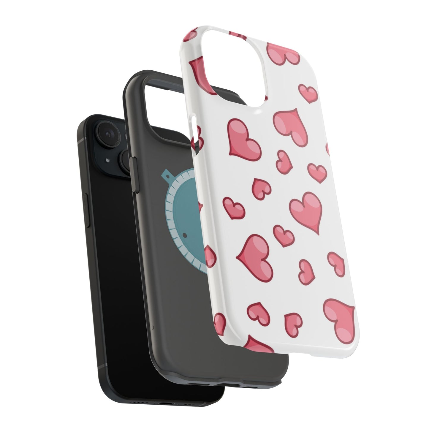 Scattered Hearts MagSafe iPhone Case - BOGO Cases