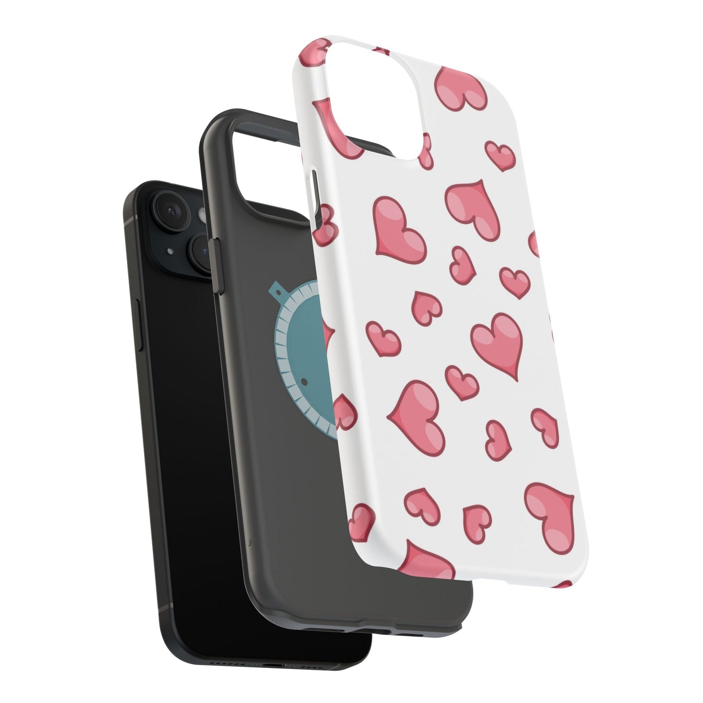 Scattered Hearts MagSafe iPhone Case - BOGO Cases