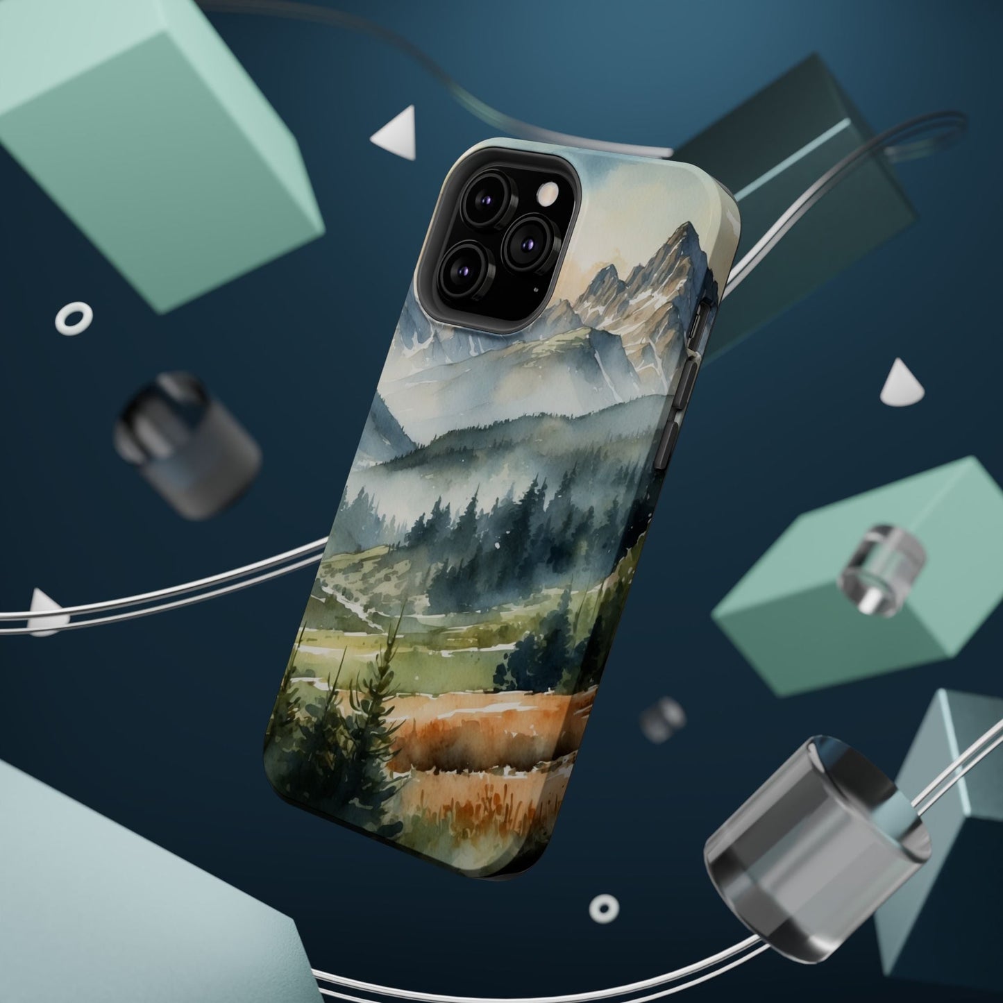 Serene Alpine Forest - MagSafe iPhone Case - BOGO Cases