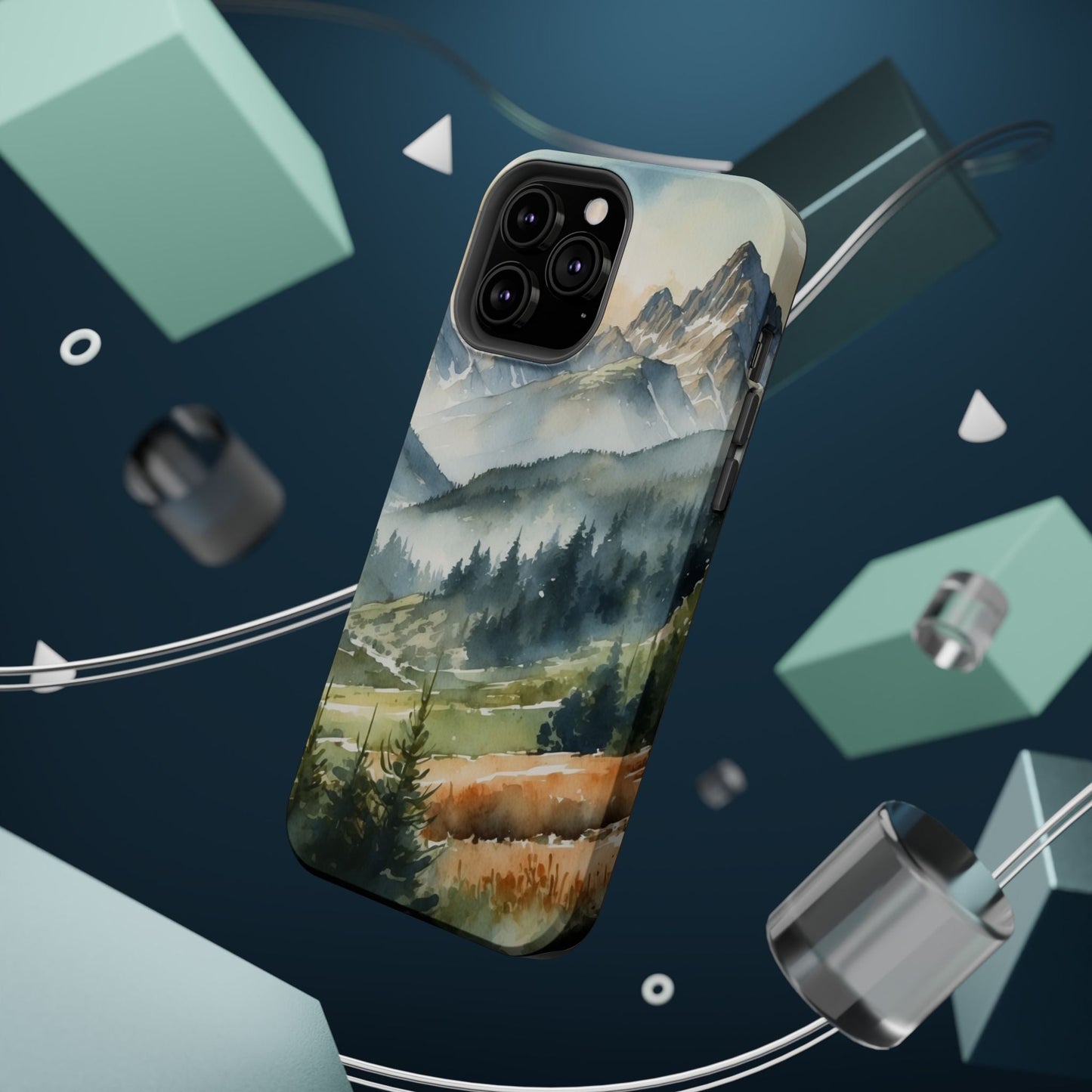Serene Alpine Forest - MagSafe iPhone Case - BOGO Cases