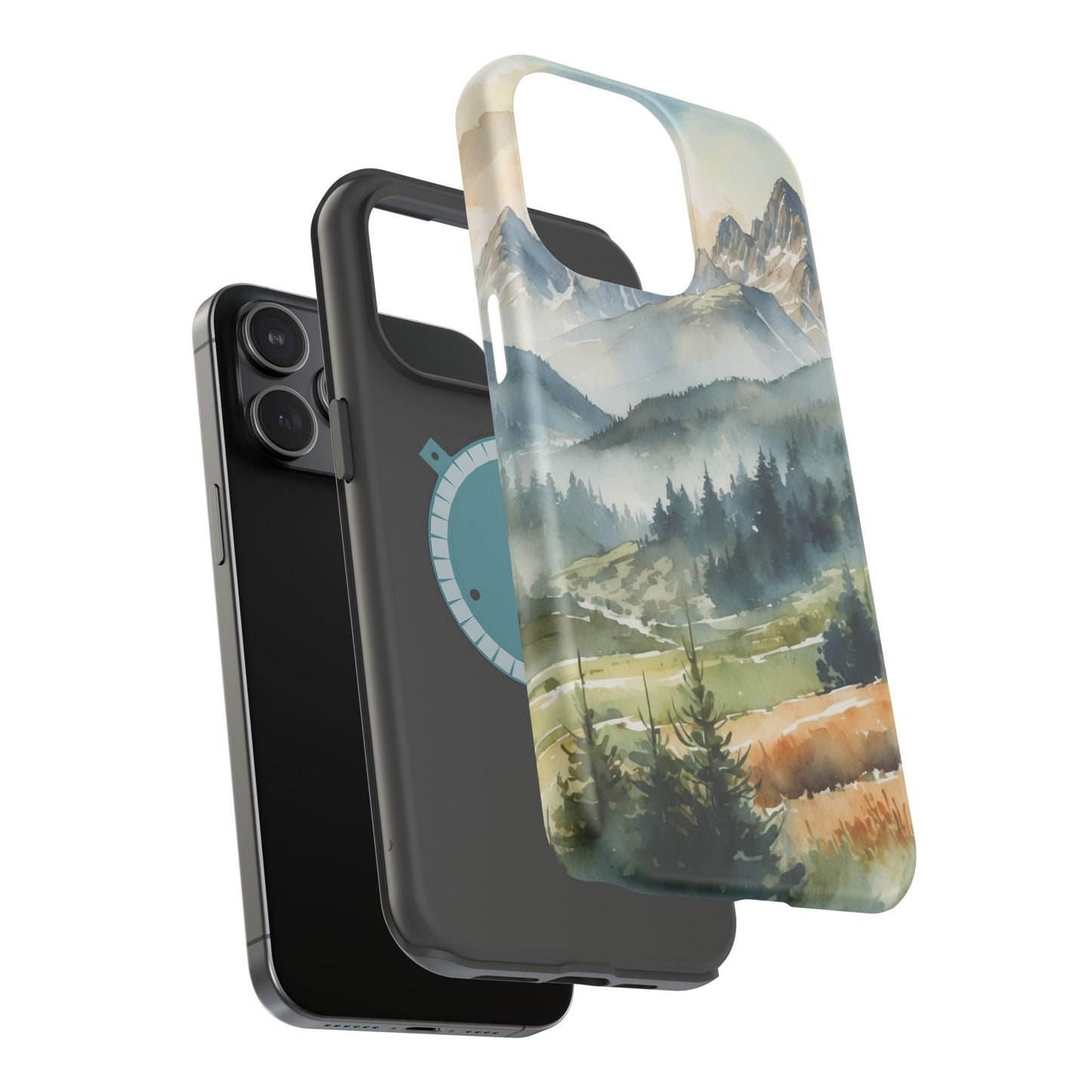Serene Alpine Forest - MagSafe iPhone Case - BOGO Cases