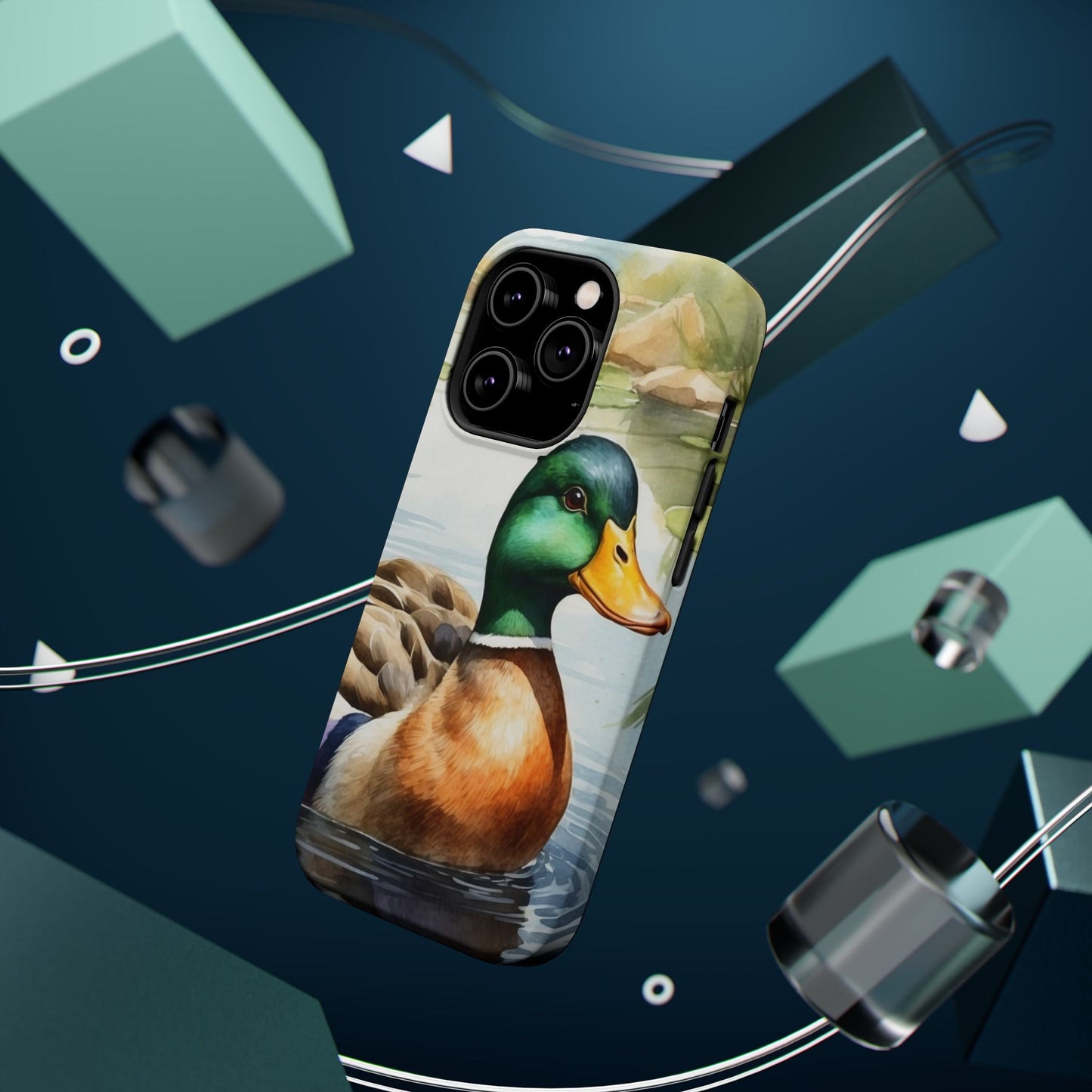 Serene Duck Reflection - MagSafe iPhone Case - BOGO Cases