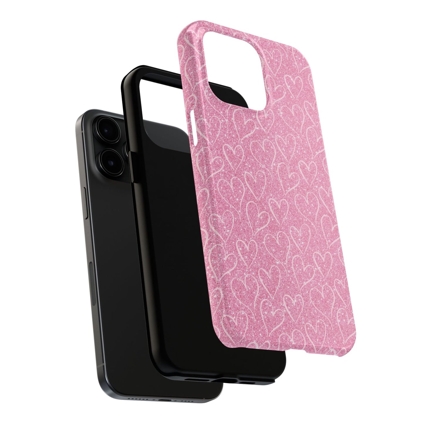 Shimmering Hearts iPhone Case - BOGO Cases