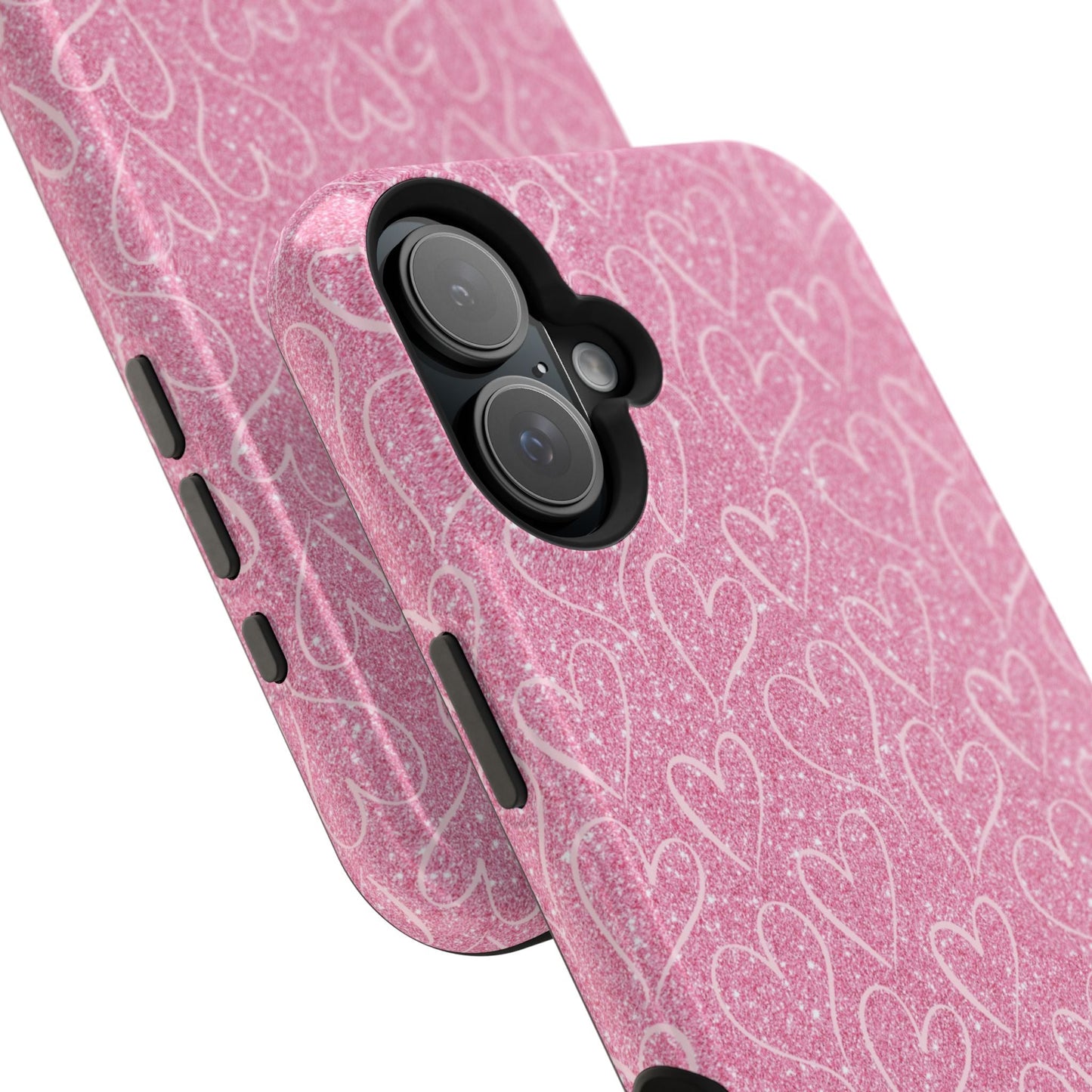 Shimmering Hearts MagSafe iPhone Case - BOGO Cases