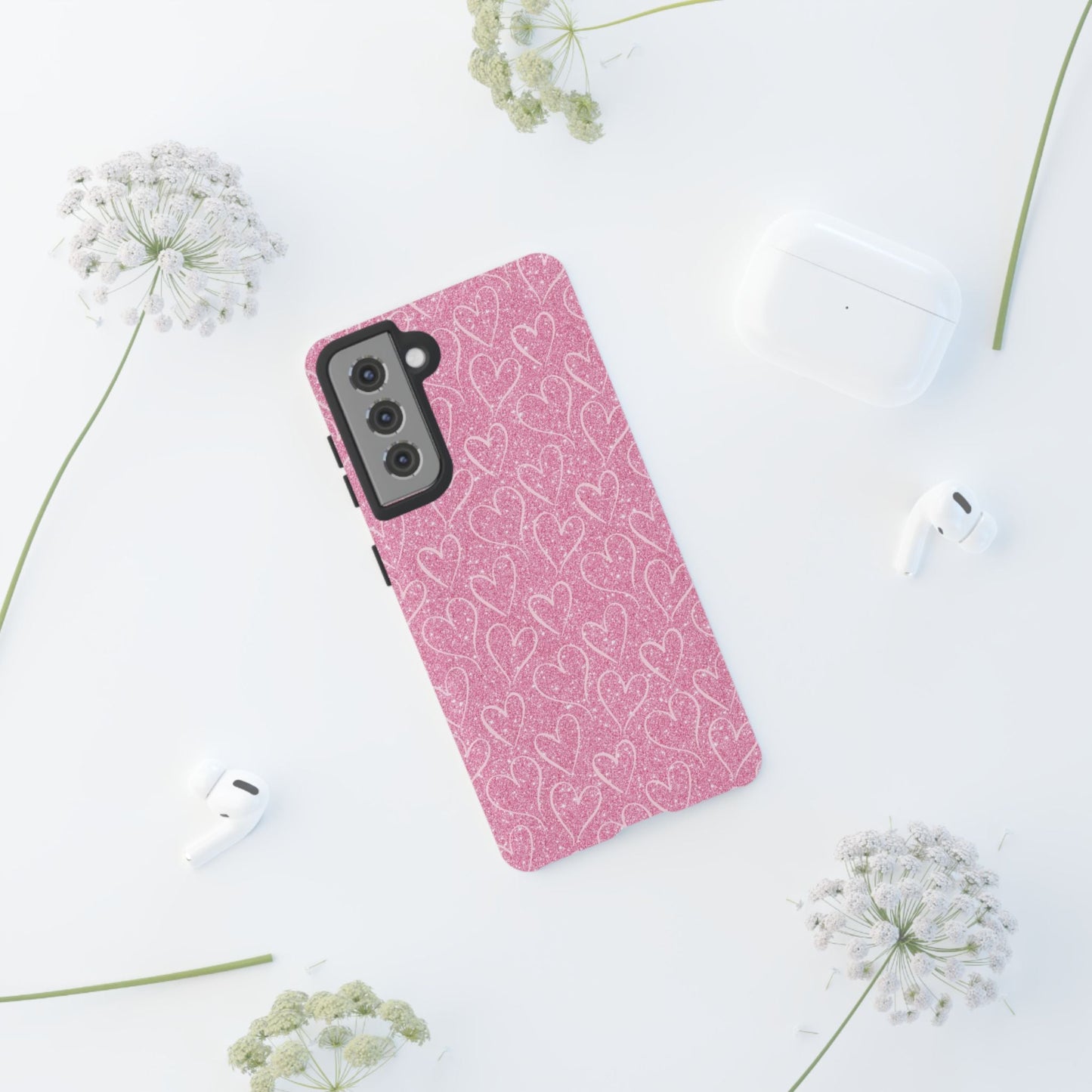 Shimmering Hearts Samsung Galaxy Case - BOGO Cases