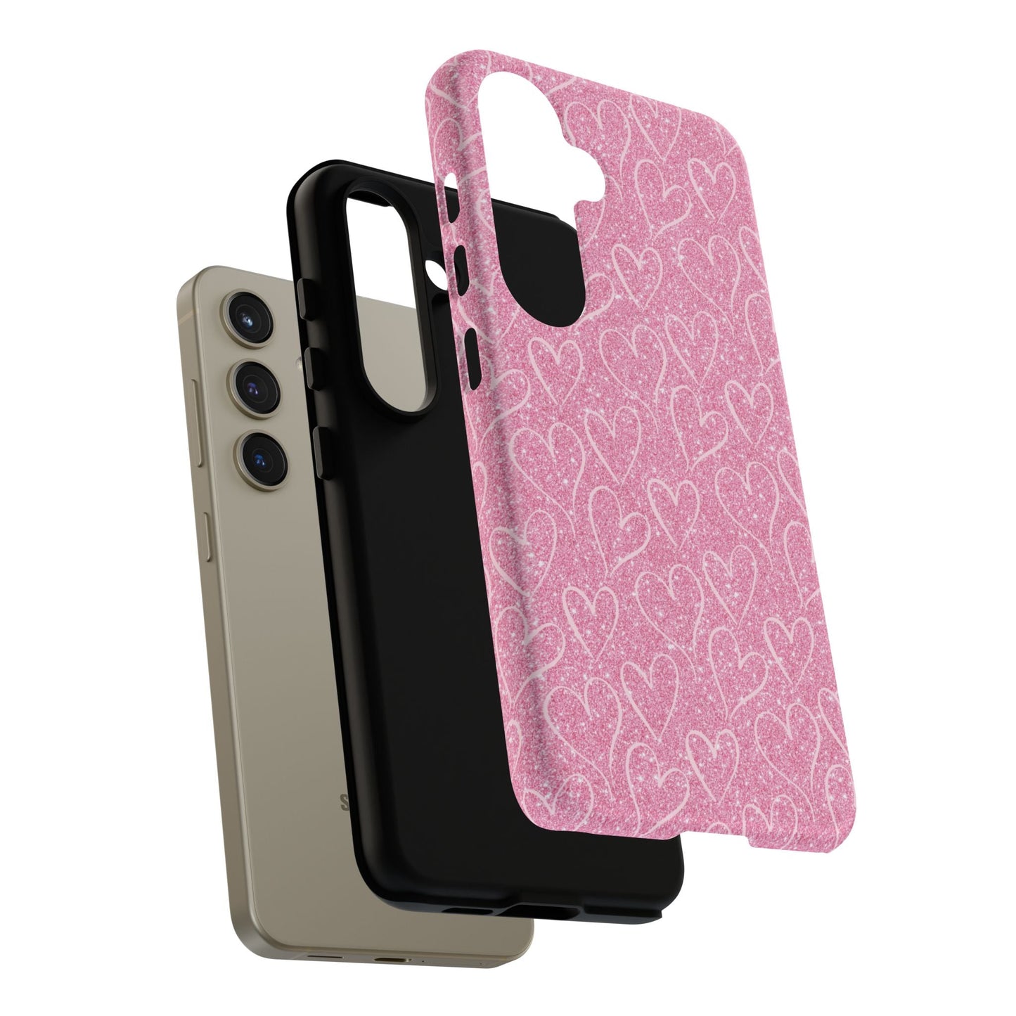 Shimmering Hearts Samsung Galaxy Case - BOGO Cases