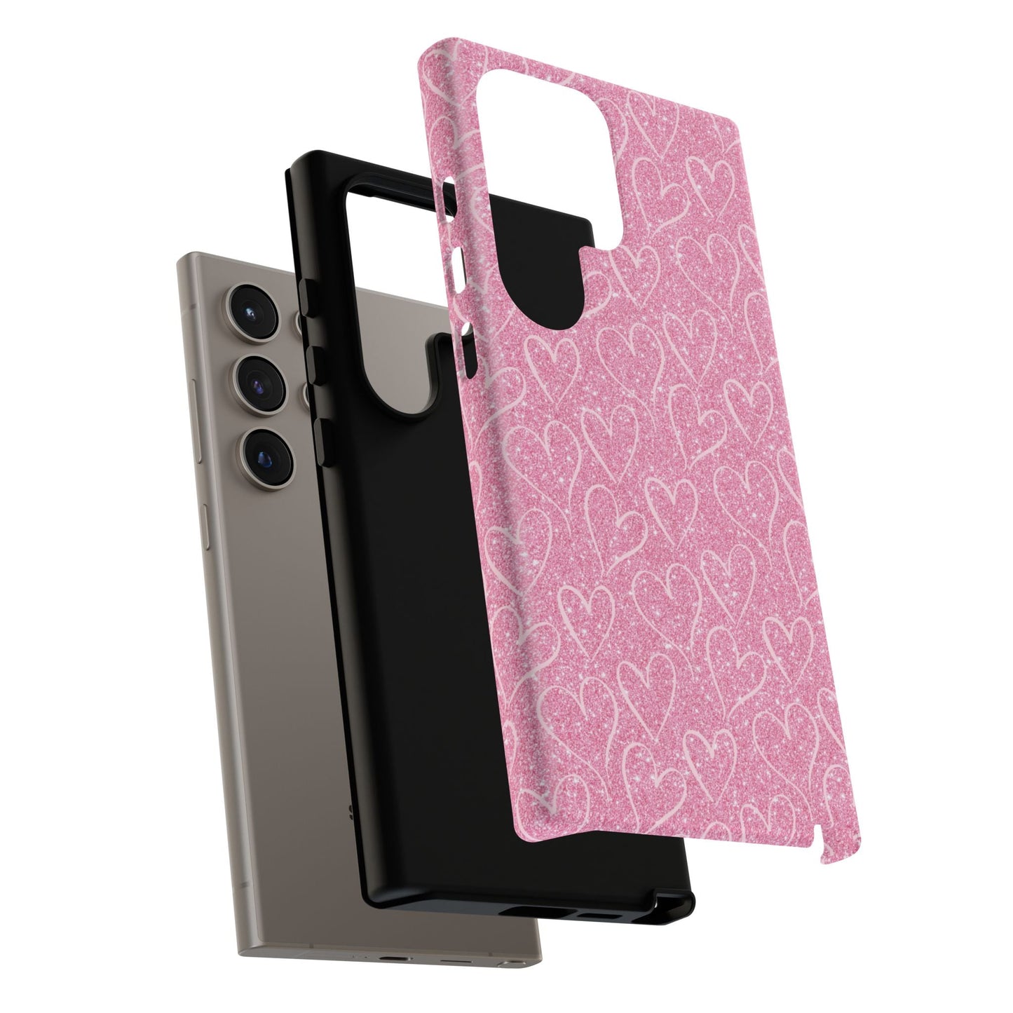 Shimmering Hearts Samsung Galaxy Case - BOGO Cases