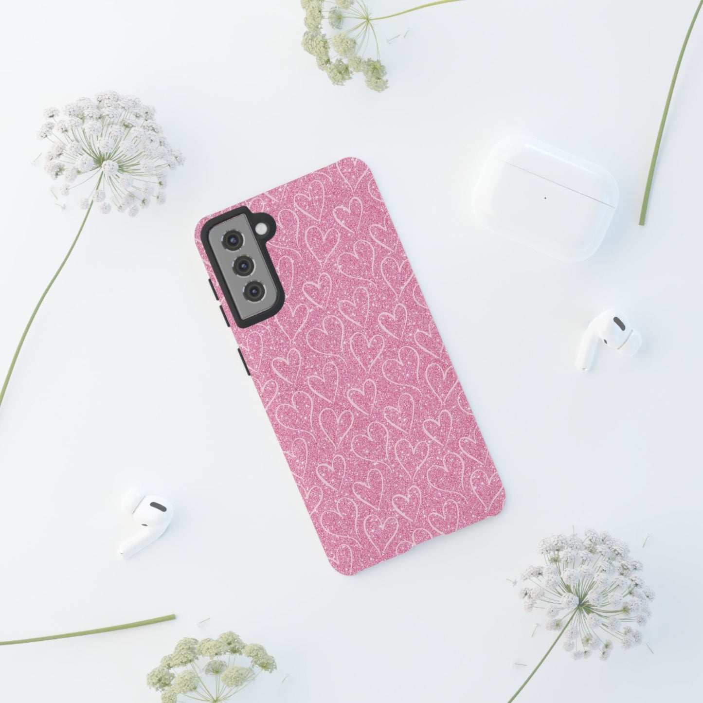 Shimmering Hearts Samsung Galaxy Case - BOGO Cases