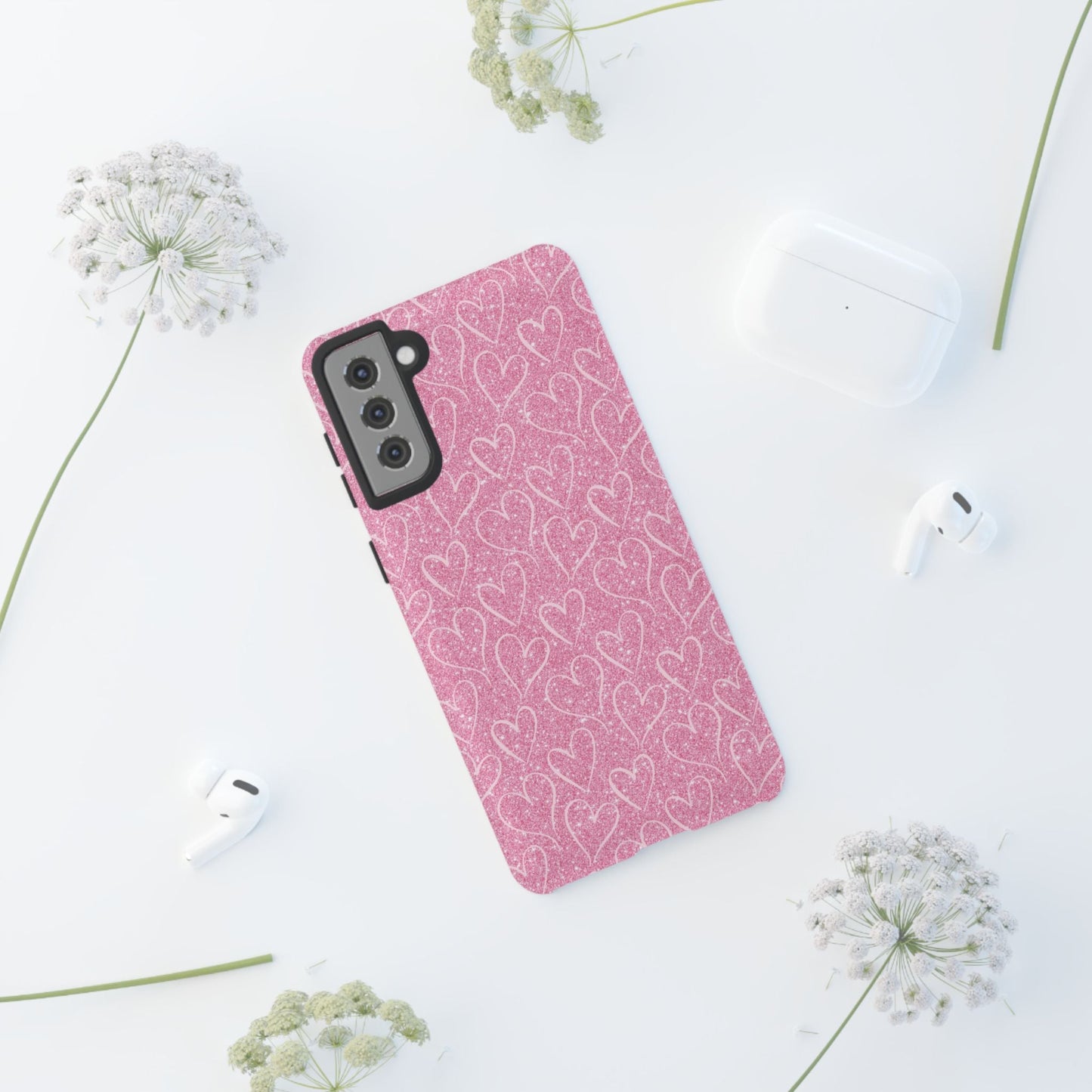 Shimmering Hearts Samsung Galaxy Case - BOGO Cases