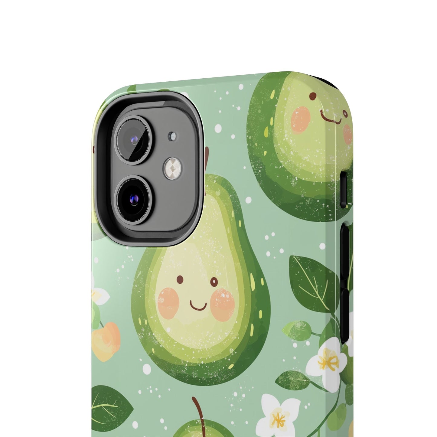 Smiling Avocados Tough iPhone Case – Cute Avocado Design, Dual - Layer Protection - BOGO Cases
