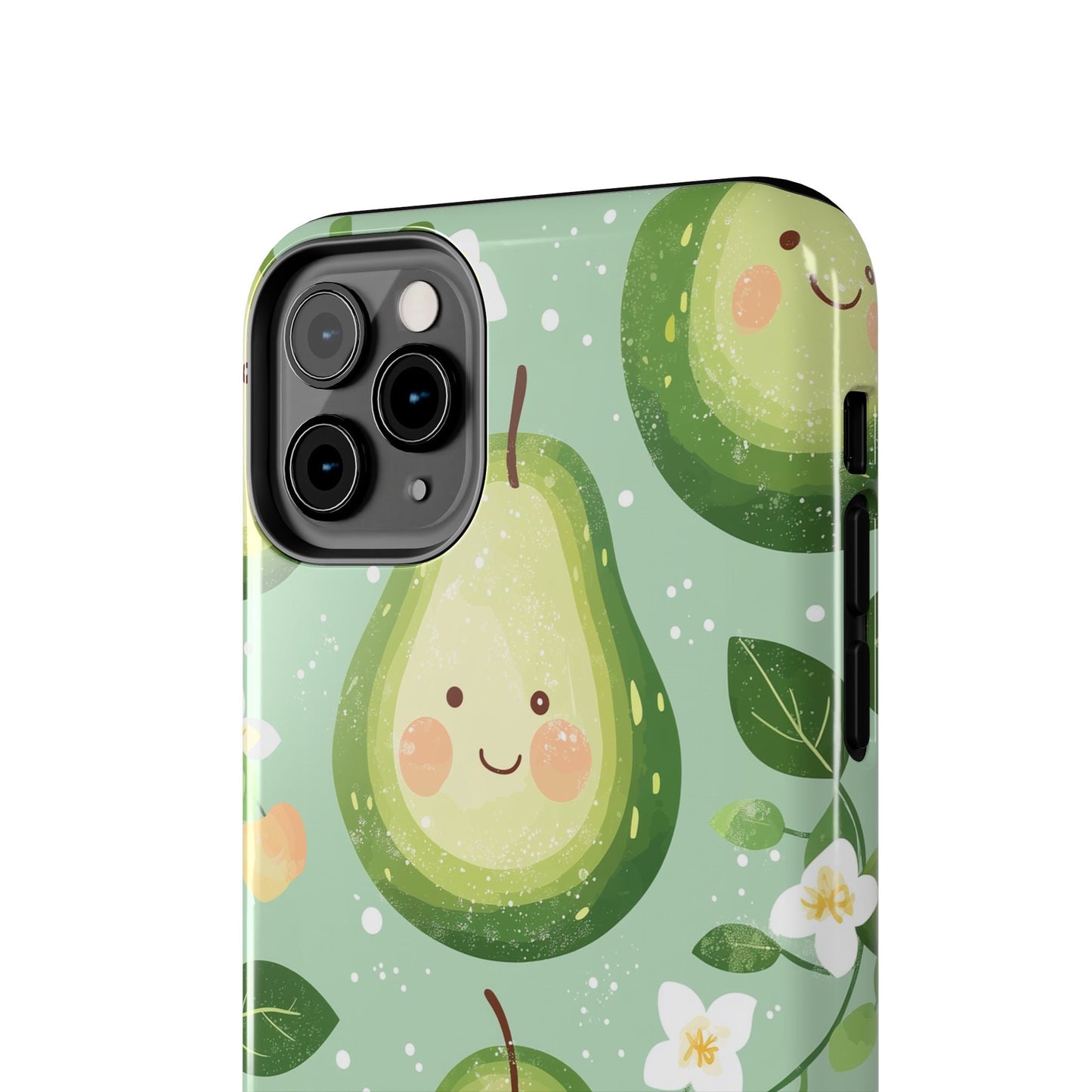 Smiling Avocados Tough iPhone Case – Cute Avocado Design, Dual - Layer Protection - BOGO Cases