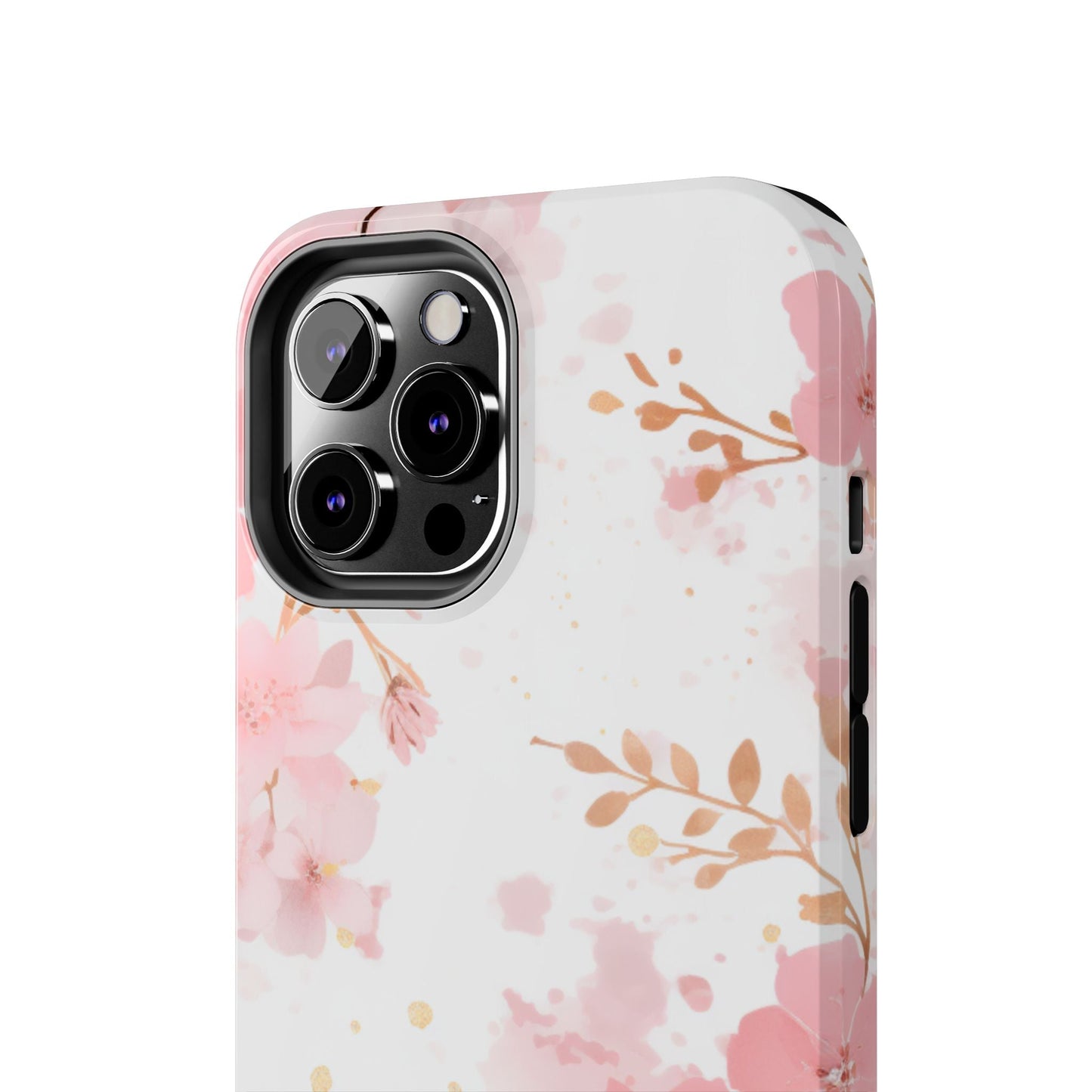 Soft Pink Cherry Blossom iPhone Case – Elegant Floral Design - BOGO Cases