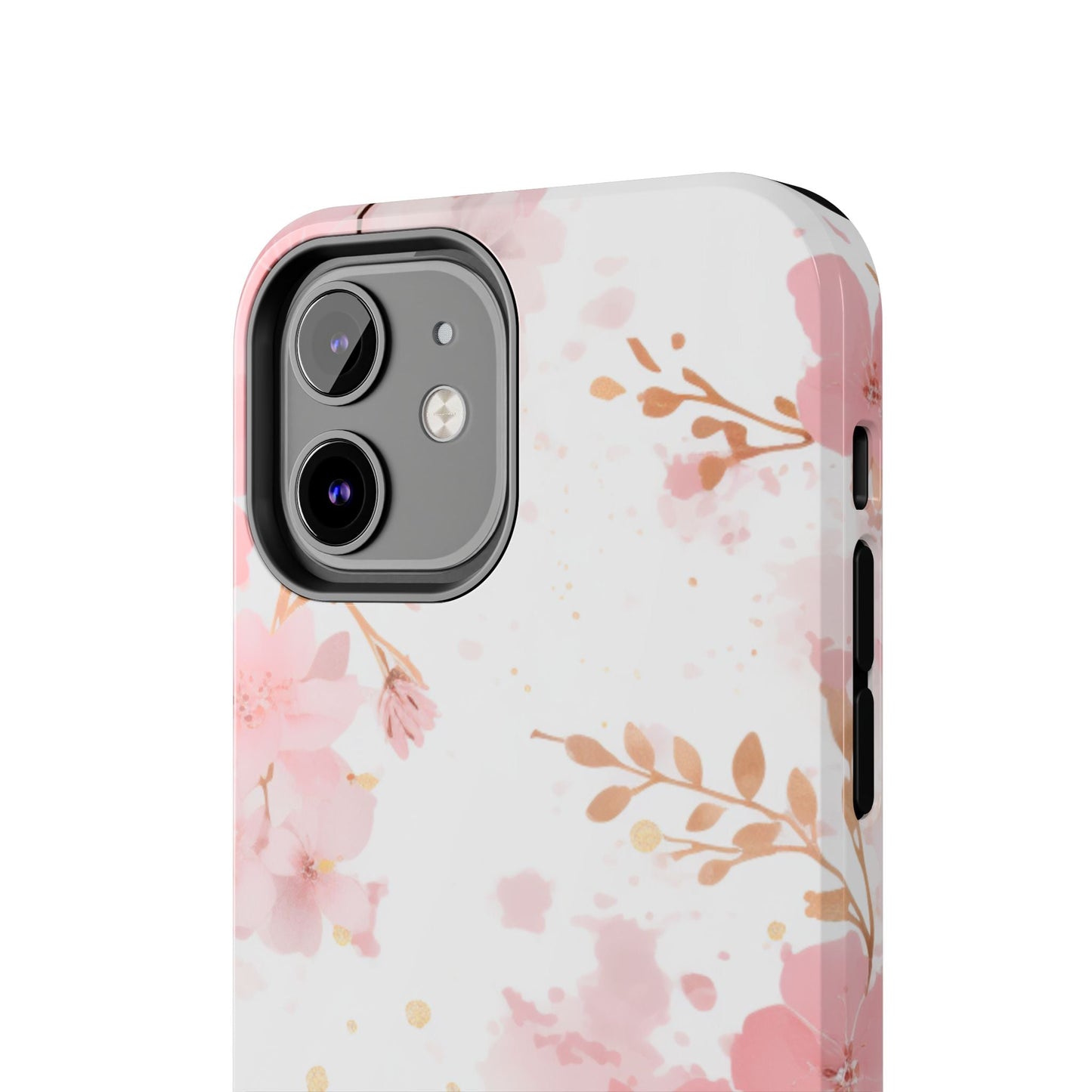 Soft Pink Cherry Blossom iPhone Case – Elegant Floral Design - BOGO Cases