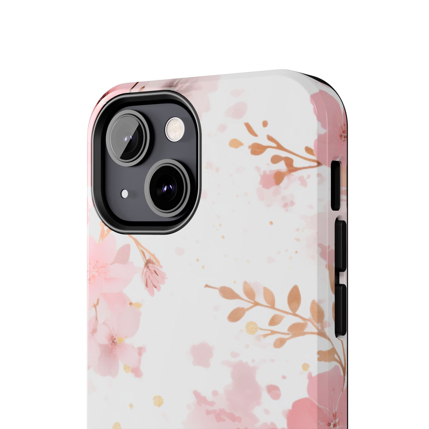Soft Pink Cherry Blossom iPhone Case – Elegant Floral Design - BOGO Cases