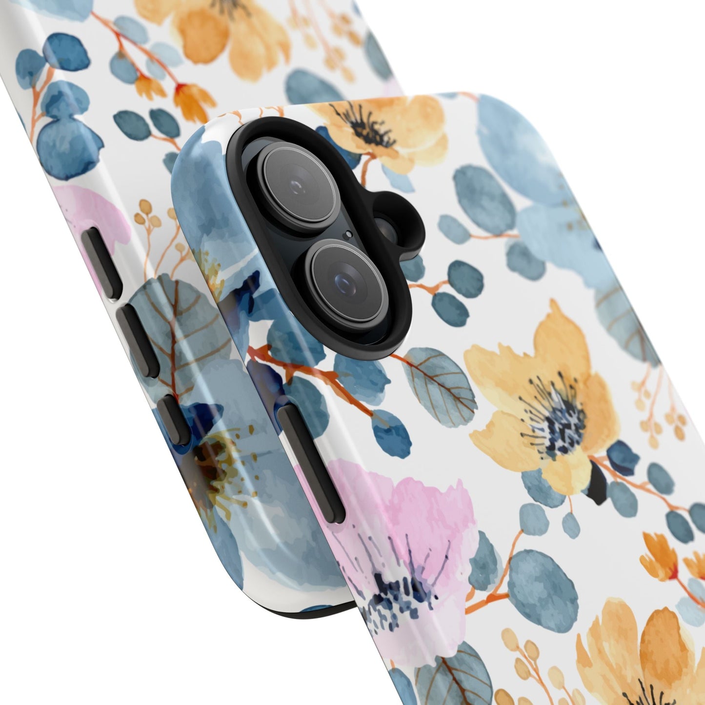Spring Radiance – iPhone Series Case with Bright Watercolor Flowers - BOGO Cases