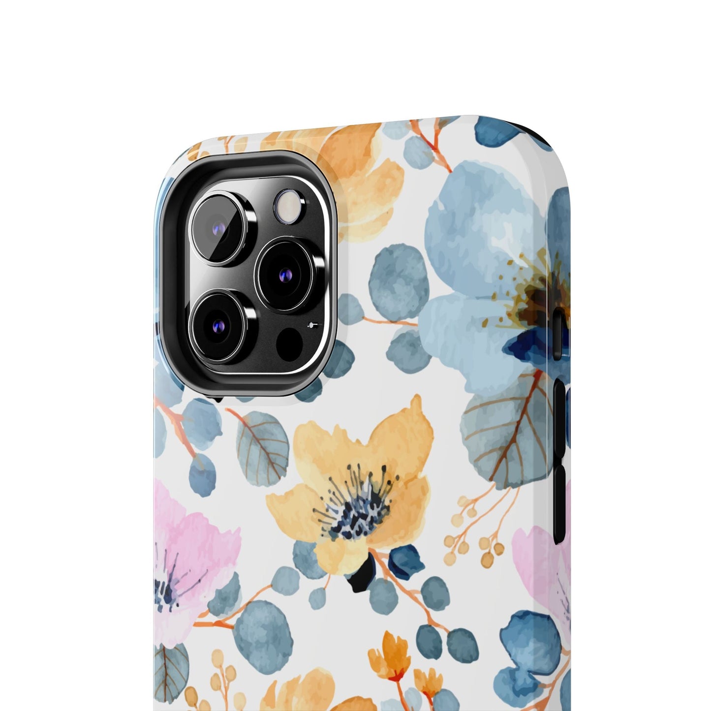 Spring Radiance – iPhone Series Case with Bright Watercolor Flowers - BOGO Cases