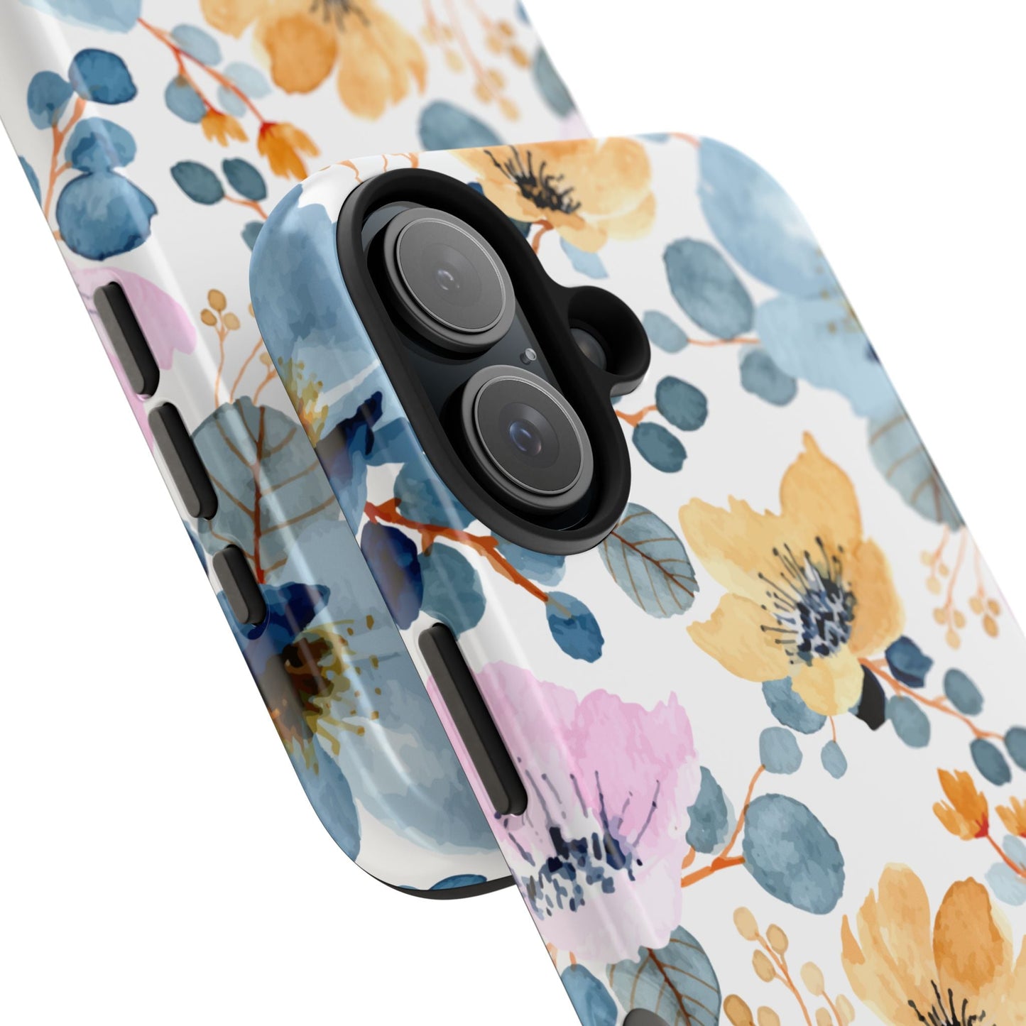 Spring Radiance – iPhone Series Case with Bright Watercolor Flowers - BOGO Cases