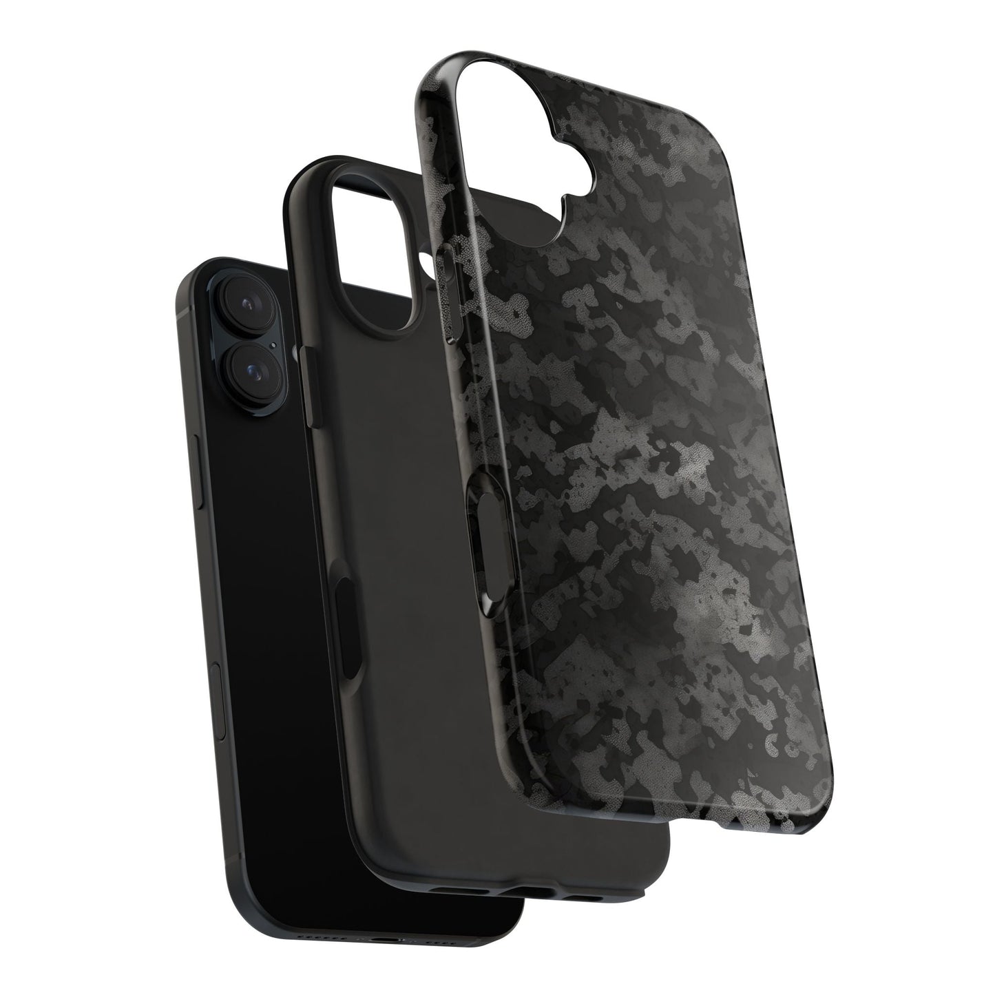 Stealth Black Camo iPhone Case - BOGO Cases
