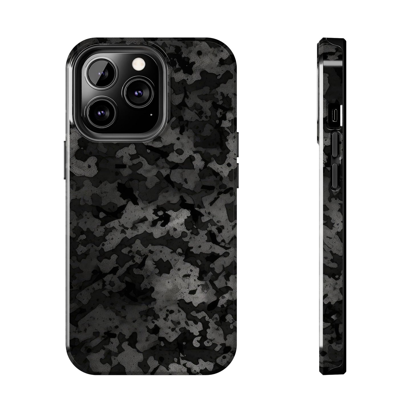 Stealth Black Camo iPhone Case - BOGO Cases