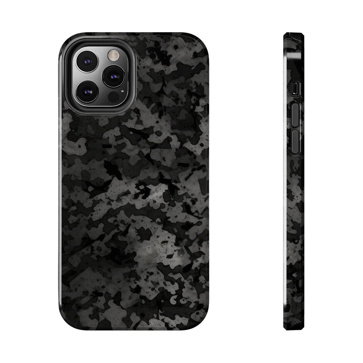 Stealth Black Camo iPhone Case - BOGO Cases