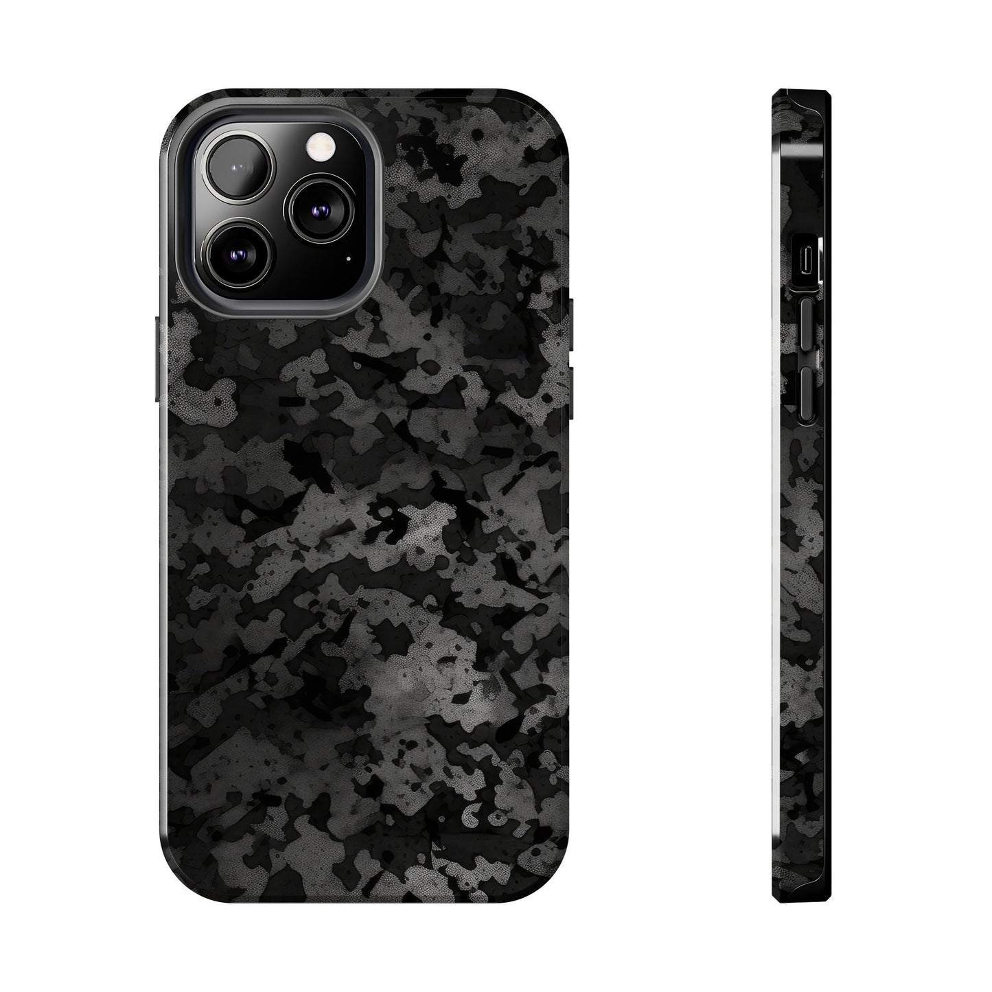Stealth Black Camo iPhone Case - BOGO Cases