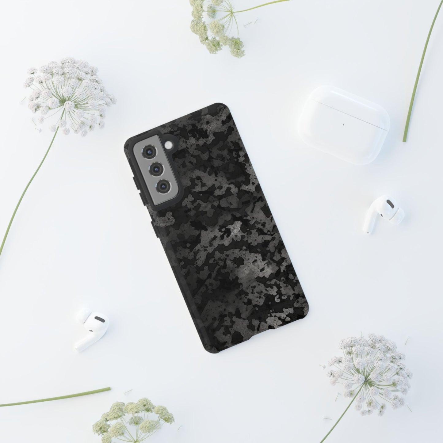 Stealth Black Camo Samsung Case - BOGO Cases