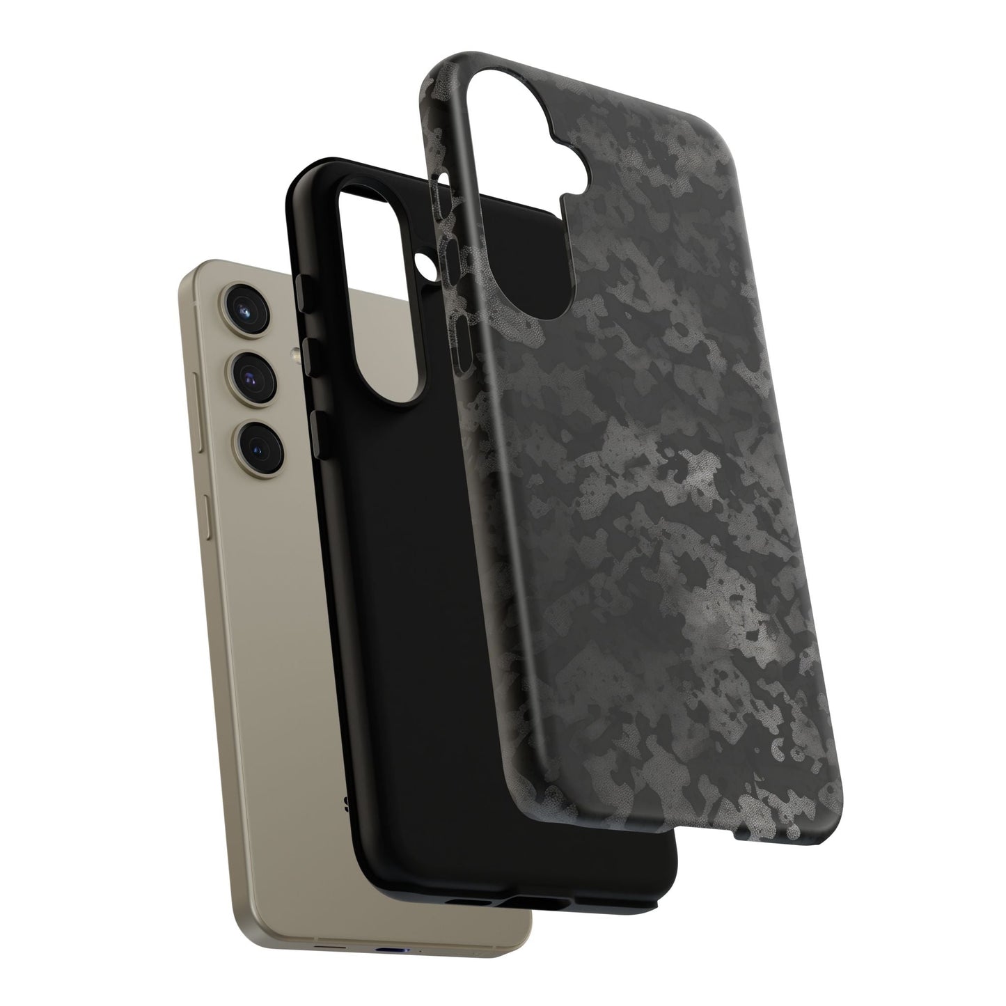 Stealth Black Camo Samsung Case - BOGO Cases